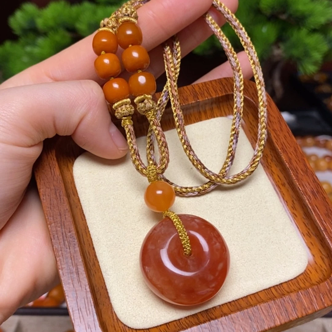 【闪购商品】蜜蜡颈饰未镶嵌项链