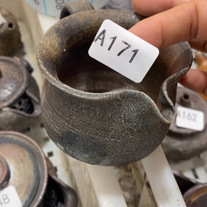 柴烧裸烧纯手工制作瑕疵不退不换