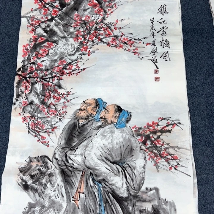 国画纯手绘作品欣赏图