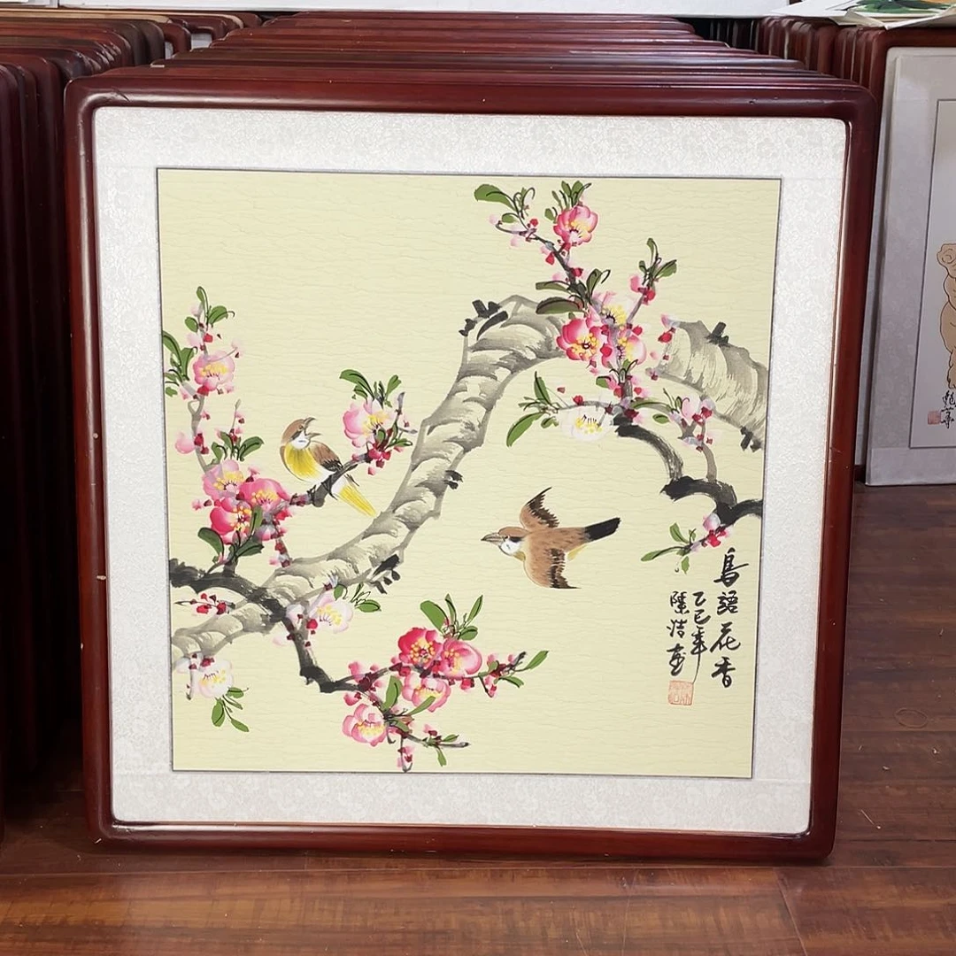 国画带框尺寸63*63厘米