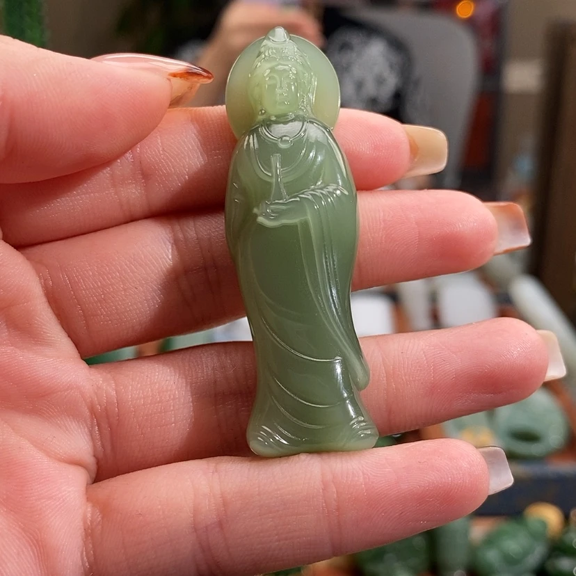 【闪购商品】吊坠(赠链)未镶嵌和田玉