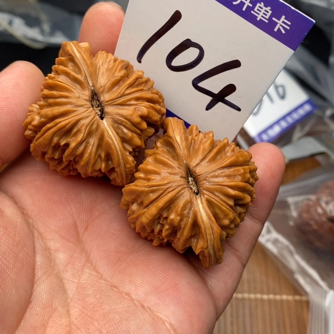 把件文玩核桃四座楼狮子头44➕尺