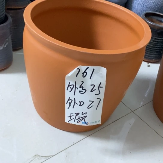 粗陶红陶绿植花盆761