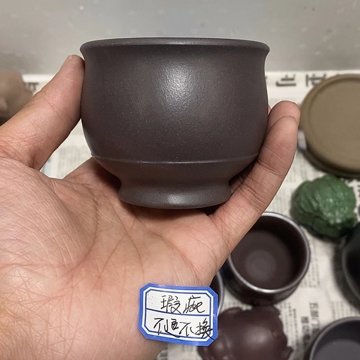 紫砂茶杯瑕疵不退不换