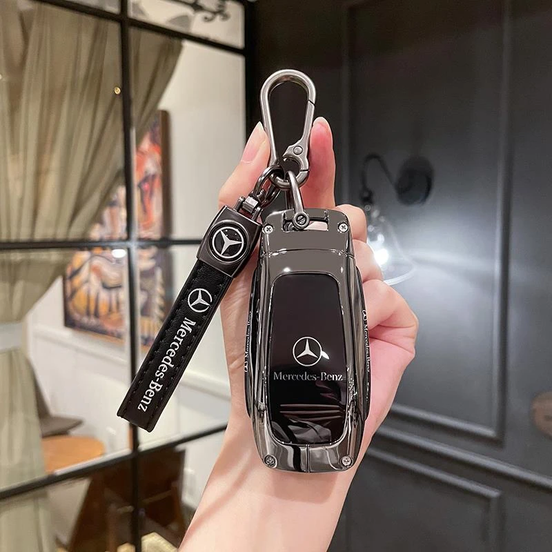 2025款奔驰GLE350钥匙套20-25款GLE450汽车新款GLE专用简约包壳扣