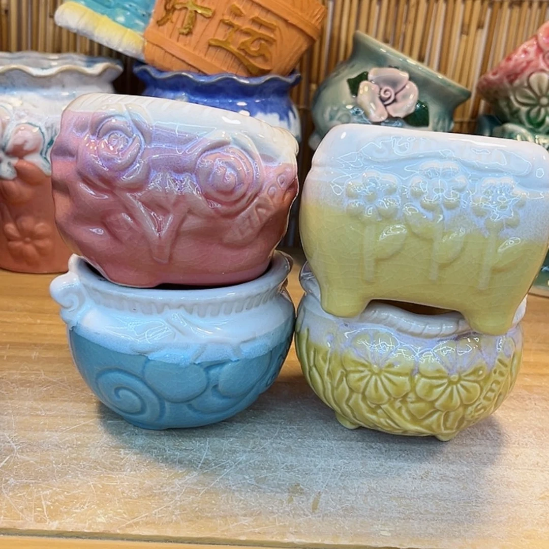 【闪购商品】陶瓷花盆