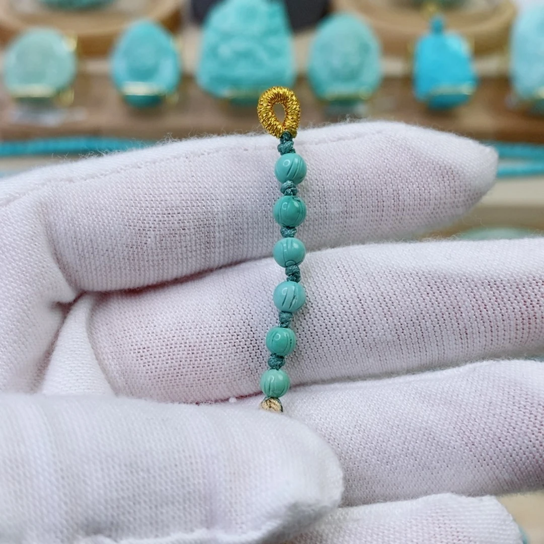 未镶嵌绿松石珠宝奇石