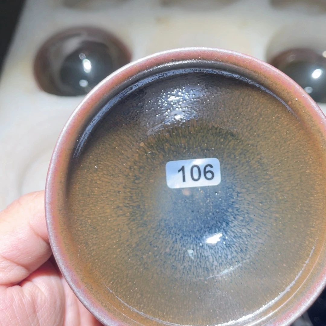 茶盏原矿原釉柴烧建盏