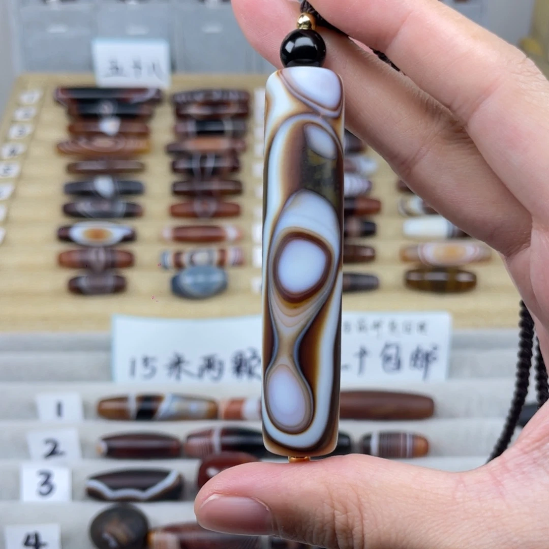 玛瑙/玉髓合金颈饰
