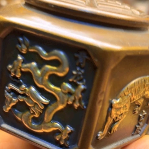 铜摆件直播间所见即所得