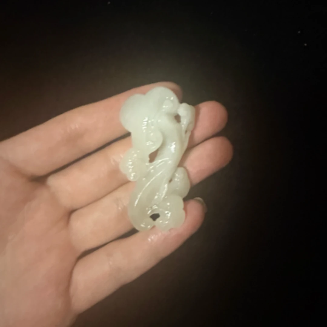精工雕刻如意挂件