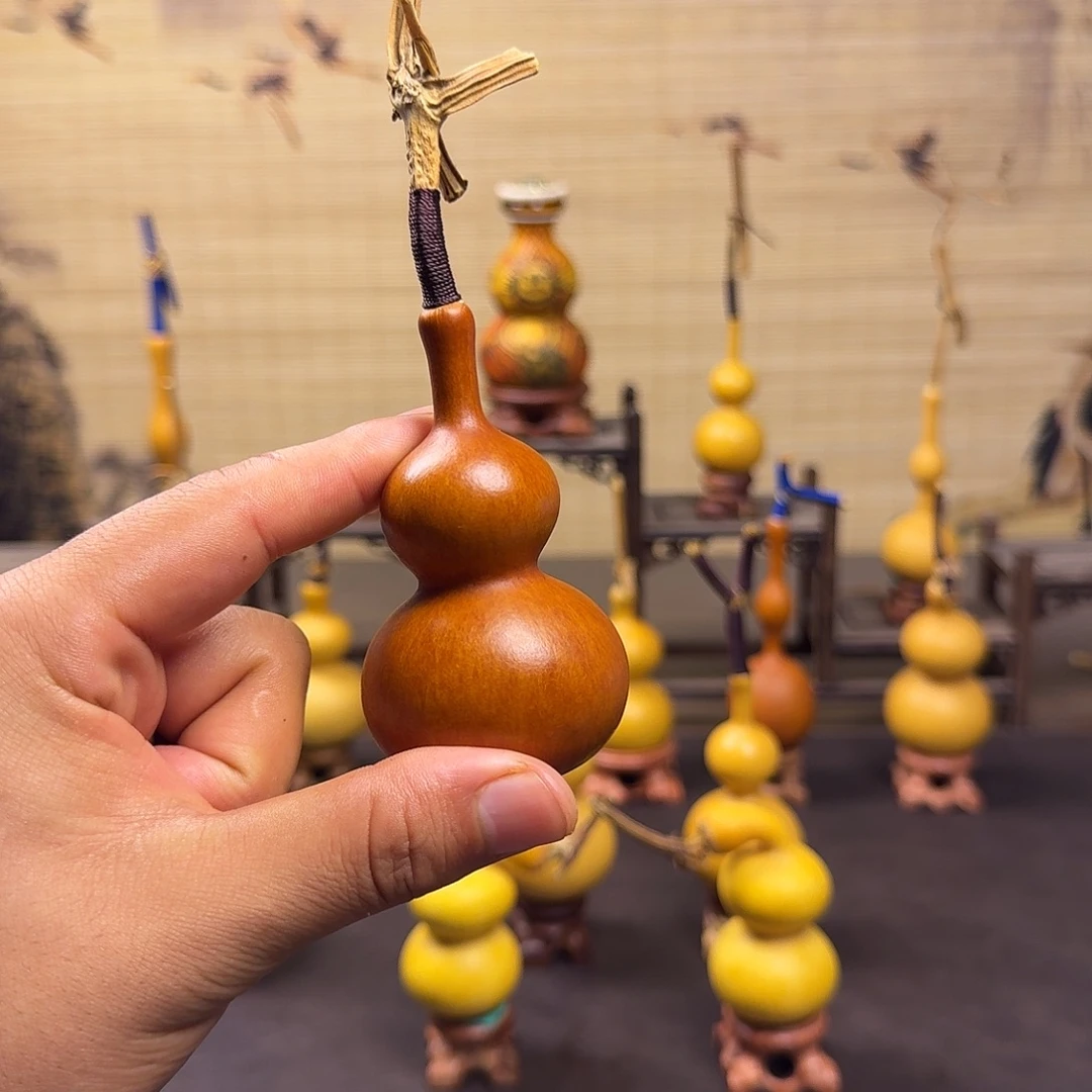 安***.天然小葫芦手把件