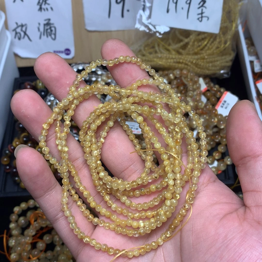 发晶手链未镶嵌水晶