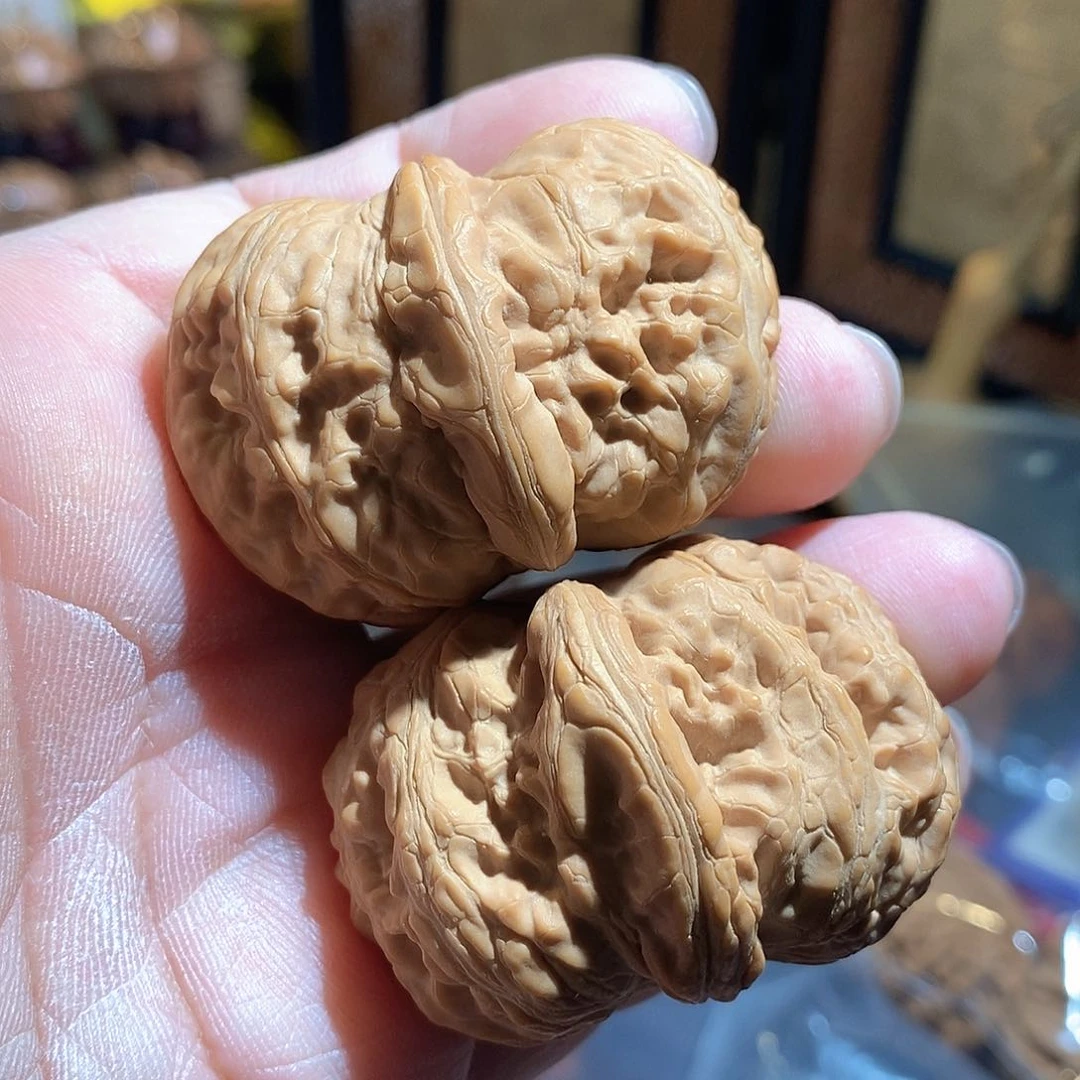 文玩核桃把件48元宝全品