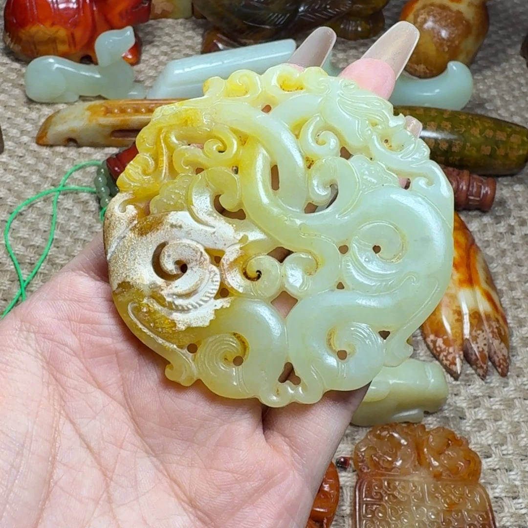 吊坠白玉菩提挂件