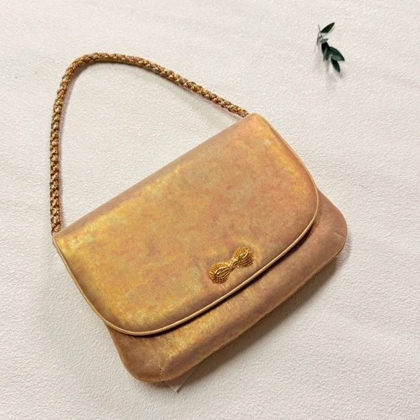 【六六中古】孤品复古中式风手提包th8061尺寸21*15