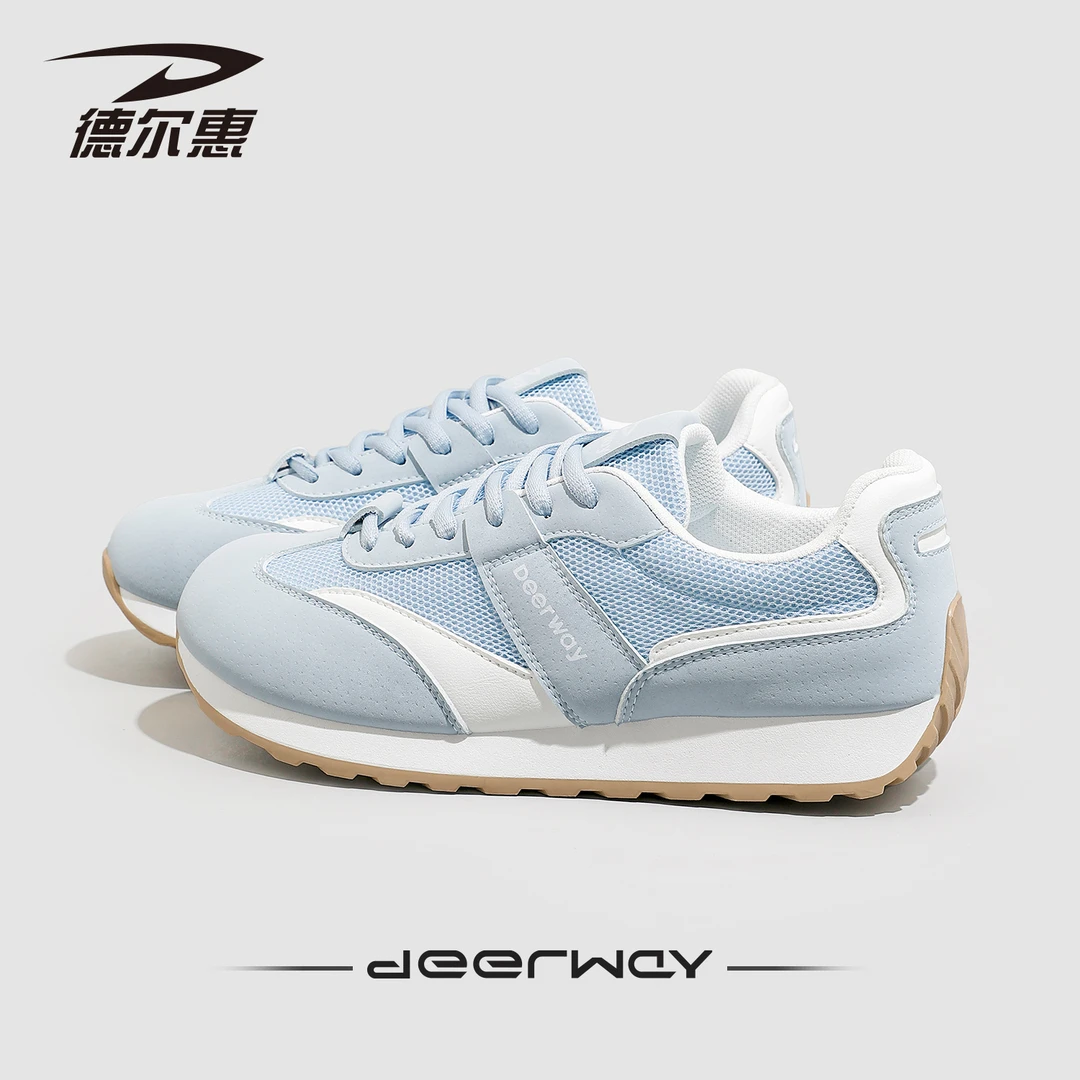 德尔惠爆款小白鞋德训鞋女鞋秋季夏天新款百搭出游休闲板鞋女女款