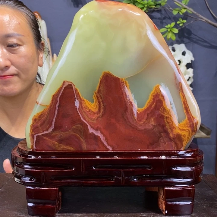 石材精品古青石摆件
