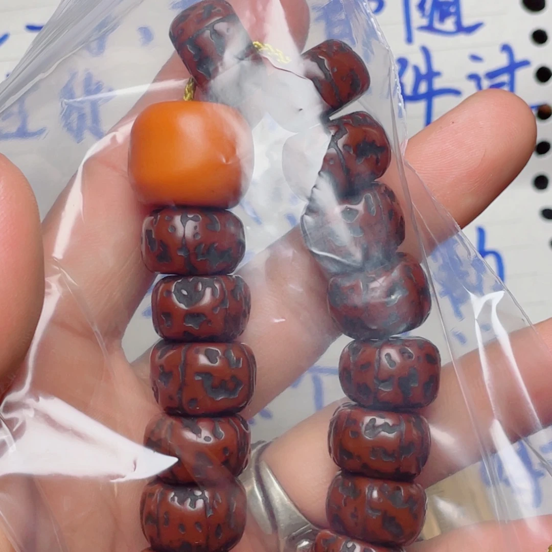 孟***哥手串/手链杏核藏传图谱及传