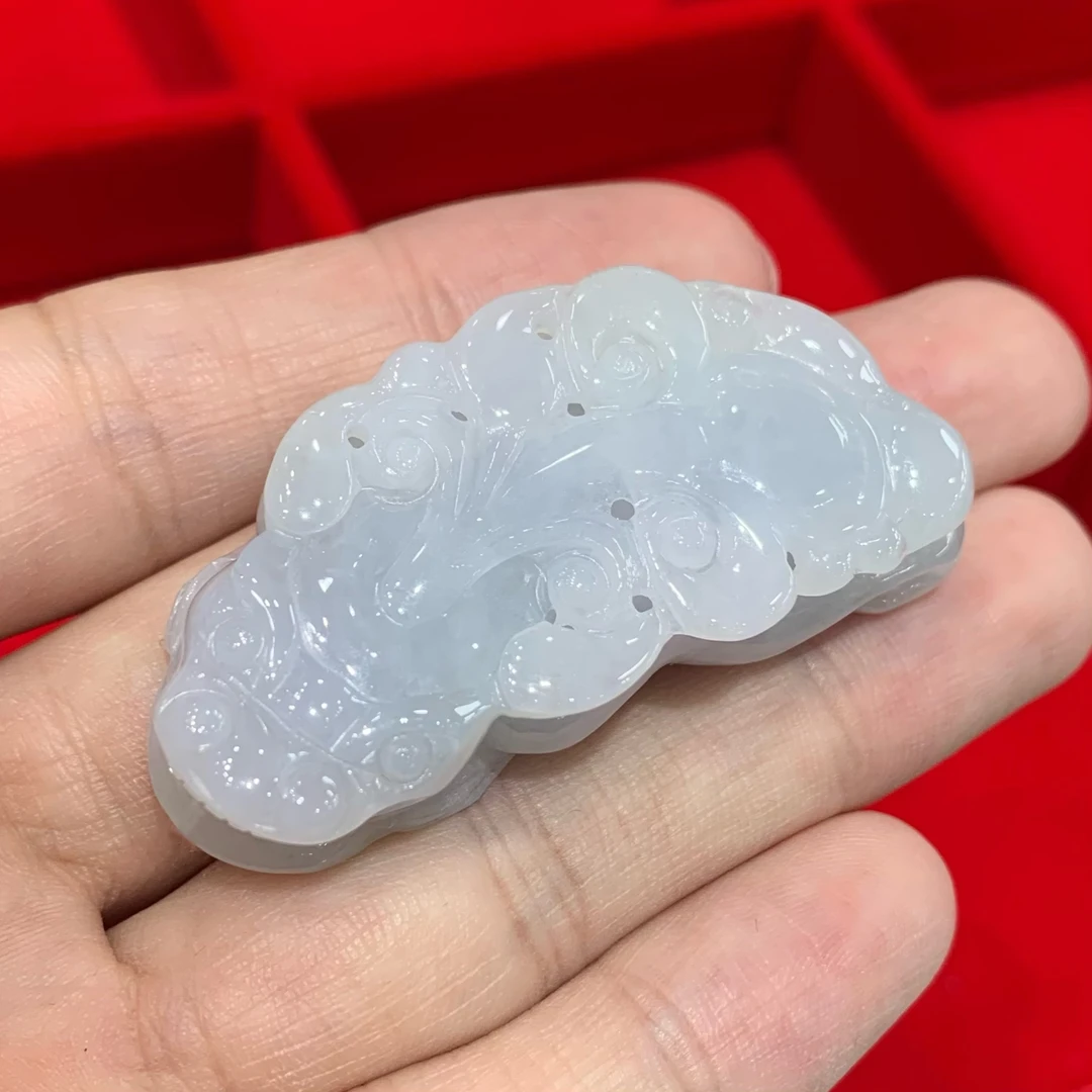 八七珠宝翡翠冰貔貅 多样性发一 天然A货翡翠