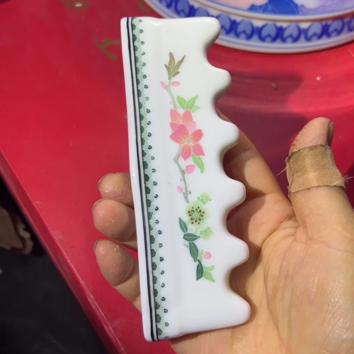 醴陵手绘笔架釉下彩