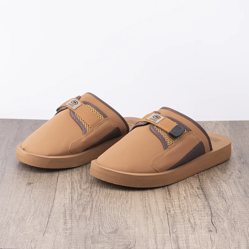 0216 美国轻便缓震懒人冬加绒保暖室内家居外穿棉拖鞋男