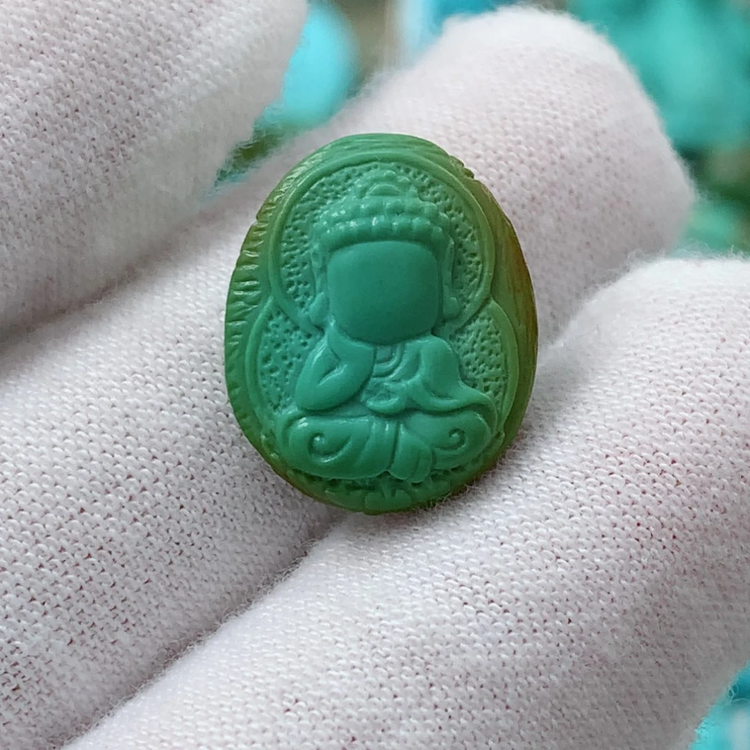 绿松石珠宝奇石未镶嵌