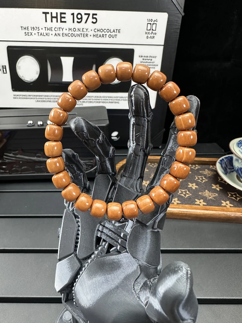 S级-道珠猴头手串全品无暇无药精工猴头核桃手串原色文玩手串精挑