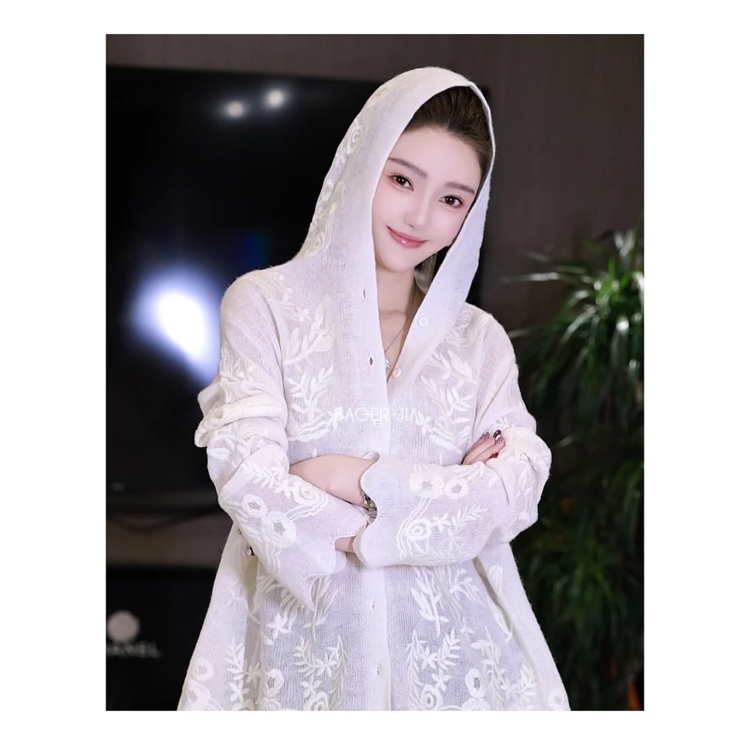 3-【绒衫非遗绣】宝儿家含幂BV89625308XQ早秋非遗立体绣花边外套