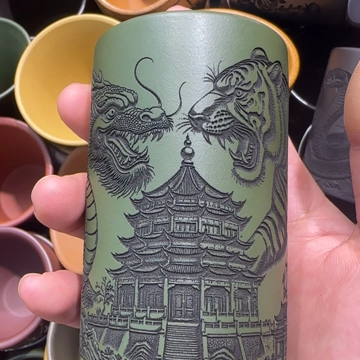 茶杯紫砂全手工制作工艺