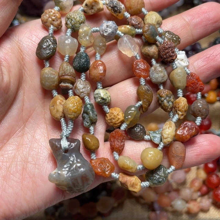 玛瑙/玉髓合金手链