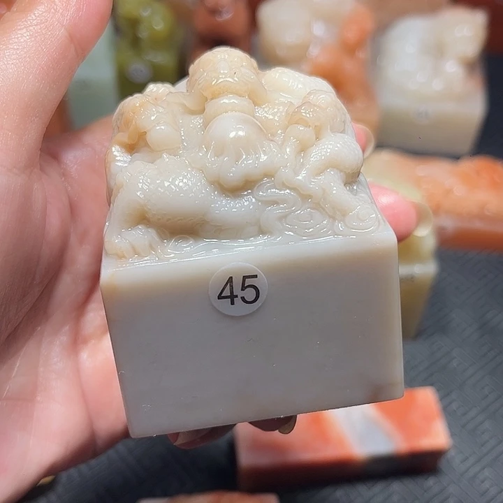 老挝石老挝保利石印章