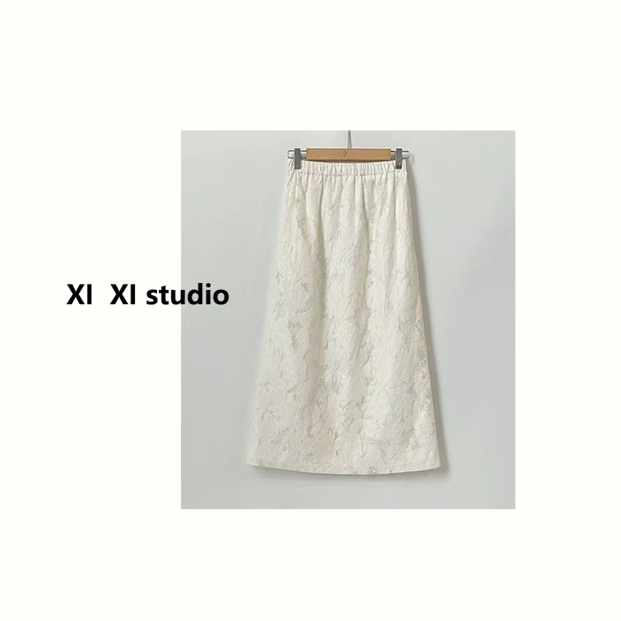 【汐汐女装】韩系小个子定制蕾丝半裙 Z6823