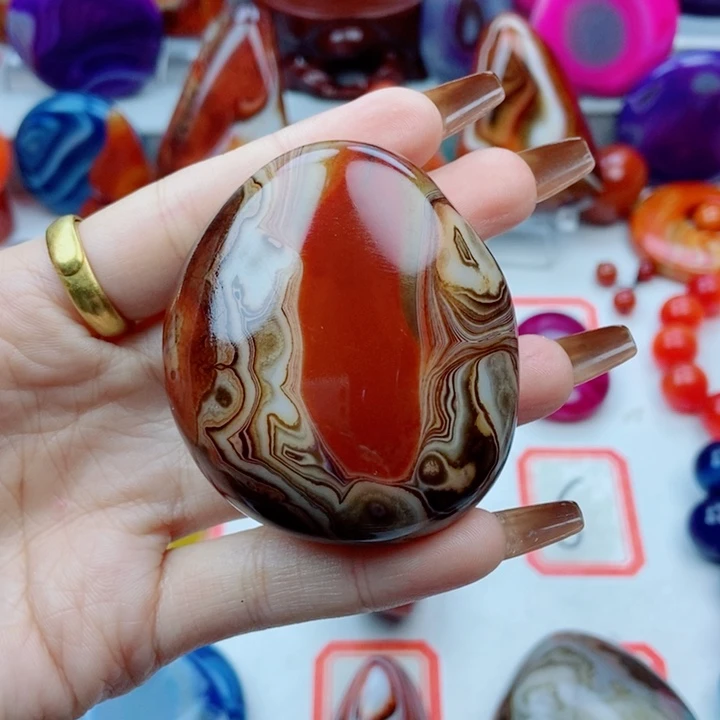 玛瑙/玉髓珠宝奇石未镶嵌美**哉