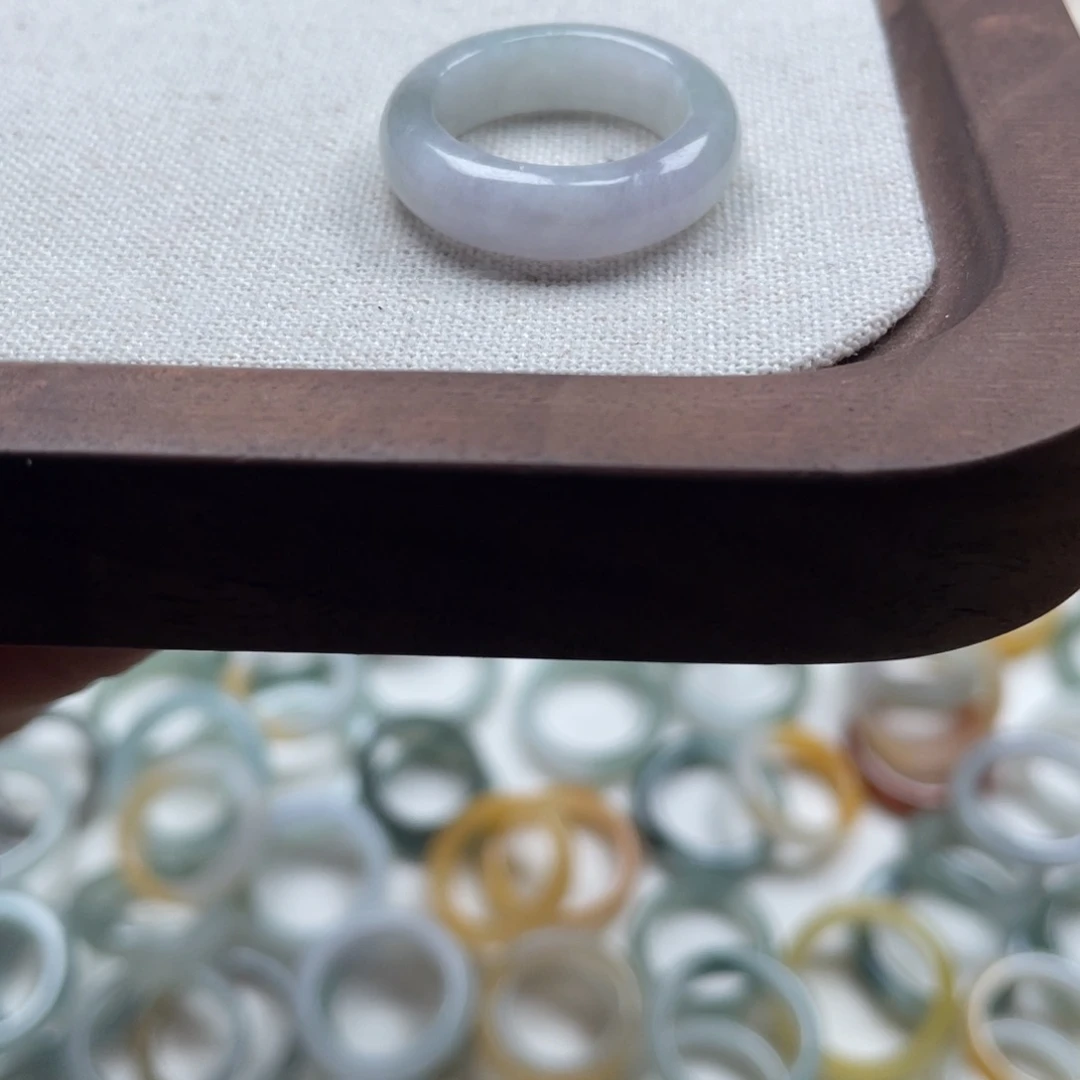 翡翠戒指未镶嵌10 号 港码 13