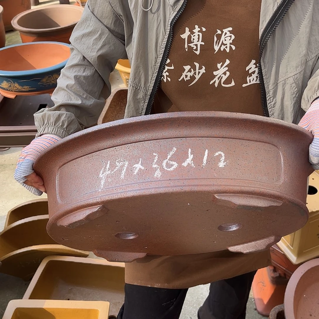 紫砂花盆盆景艺术