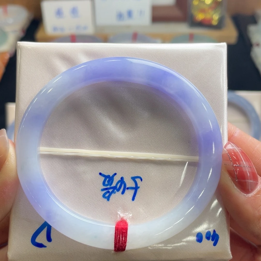 翡翠手镯未镶嵌54贵妃