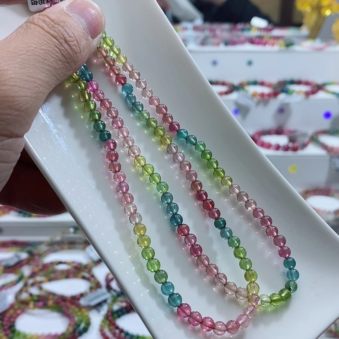 碧玺手链未镶嵌手链