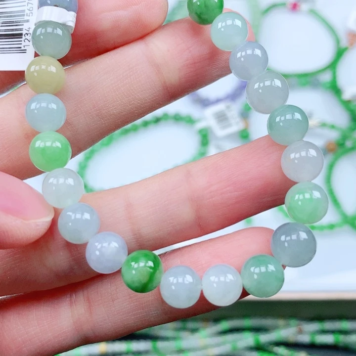 未镶嵌手链翡翠翡翠