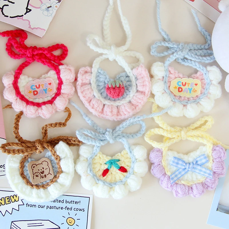 10cm娃衣自嘲熊西高地衣服着替20cm棉花娃娃娃衣Labubu围兜口水巾