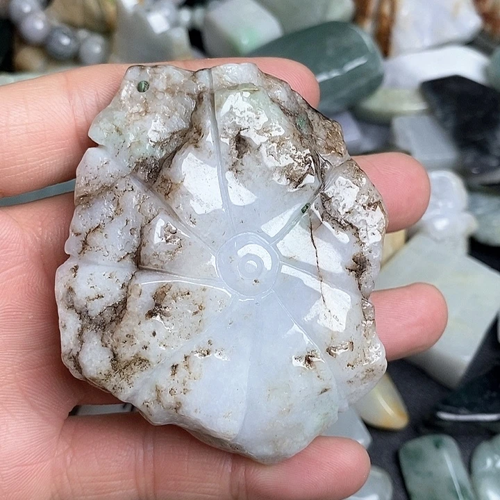 翡翠未镶嵌颈饰天然翡翠