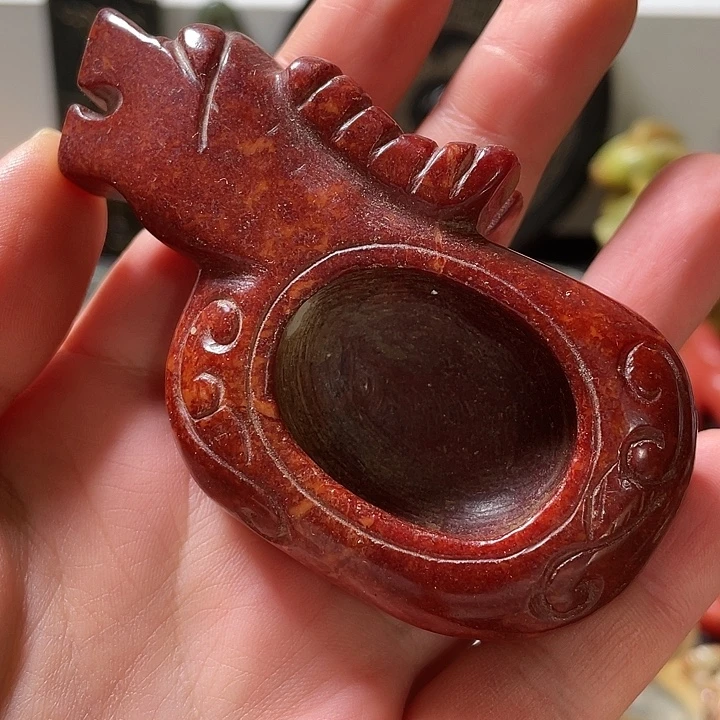 蛇纹石玉未镶嵌挂件
