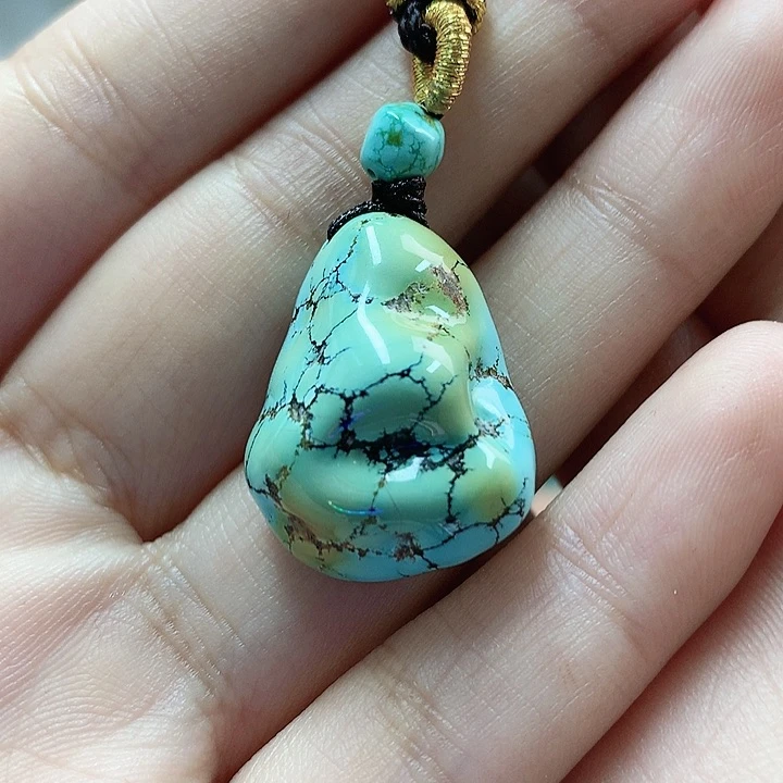 未镶嵌绿松石珠宝奇石