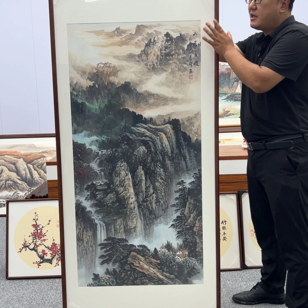 国画国画作品纯手绘作品