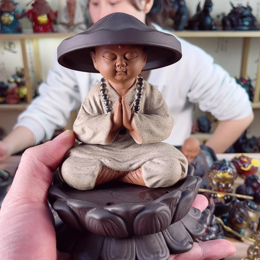 紫砂茶宠紫陶树脂茶宠摆件