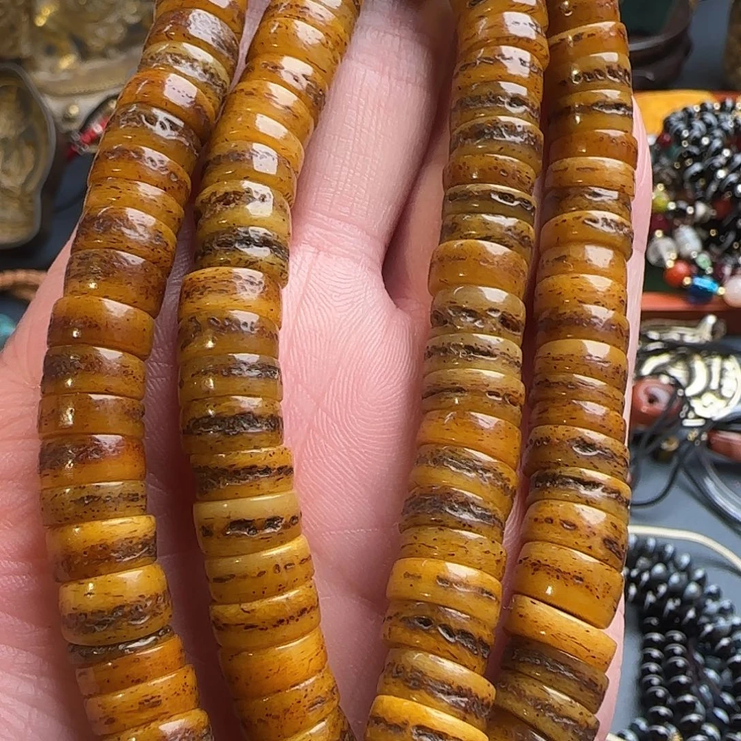 牛骨手串/手链牛嘎嘎长串密度嘎嘎天花板