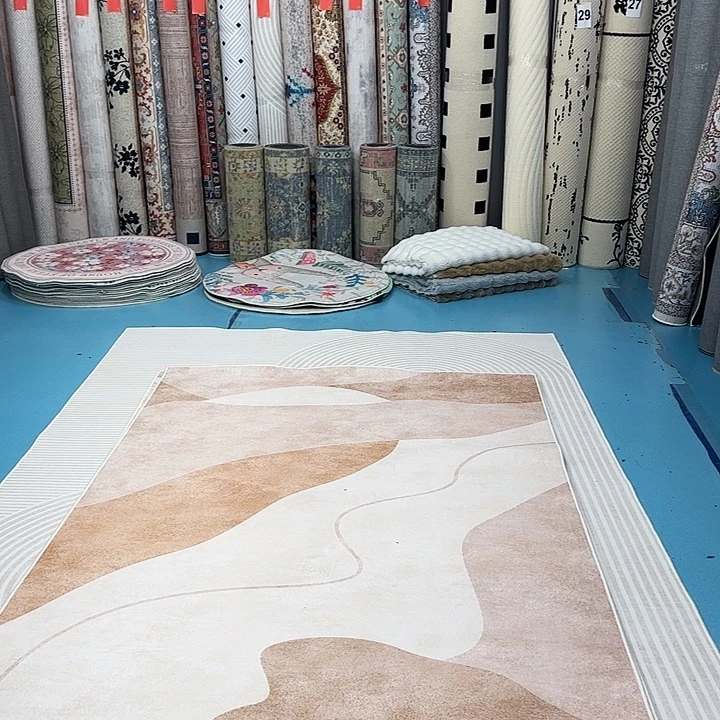 混纺150×230误差±1-3cm精编细砂仿羊绒棉布底微瑕