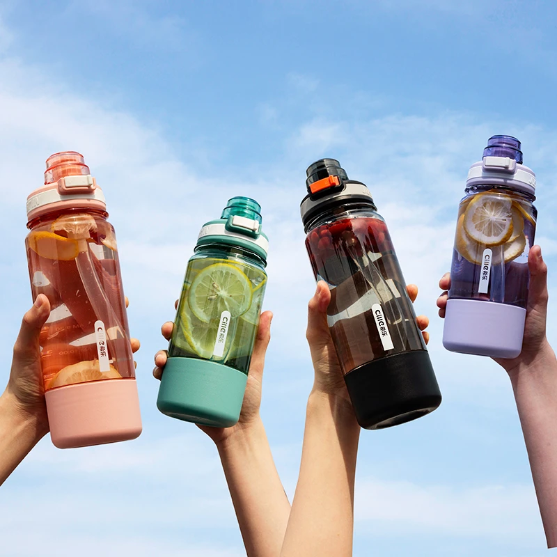 希乐中国风直身杯成人吸管杯水壶创意户外运动水杯茶杯韩版大容量