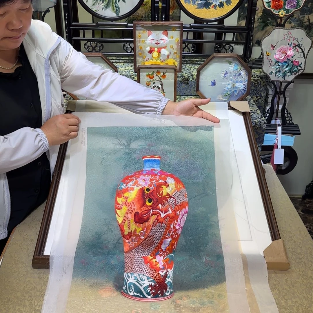 刺绣刺绣工艺精湛独特设计理念