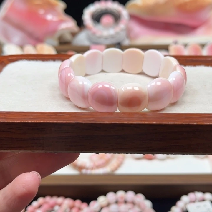 终***凯贝壳手串/手链粉贝精品手牌